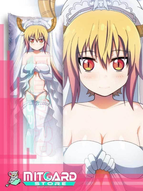KOBAYASHI-SAN CHI NO MAID DRAGON Tohru V2 Body pillow case dakimakura - 3